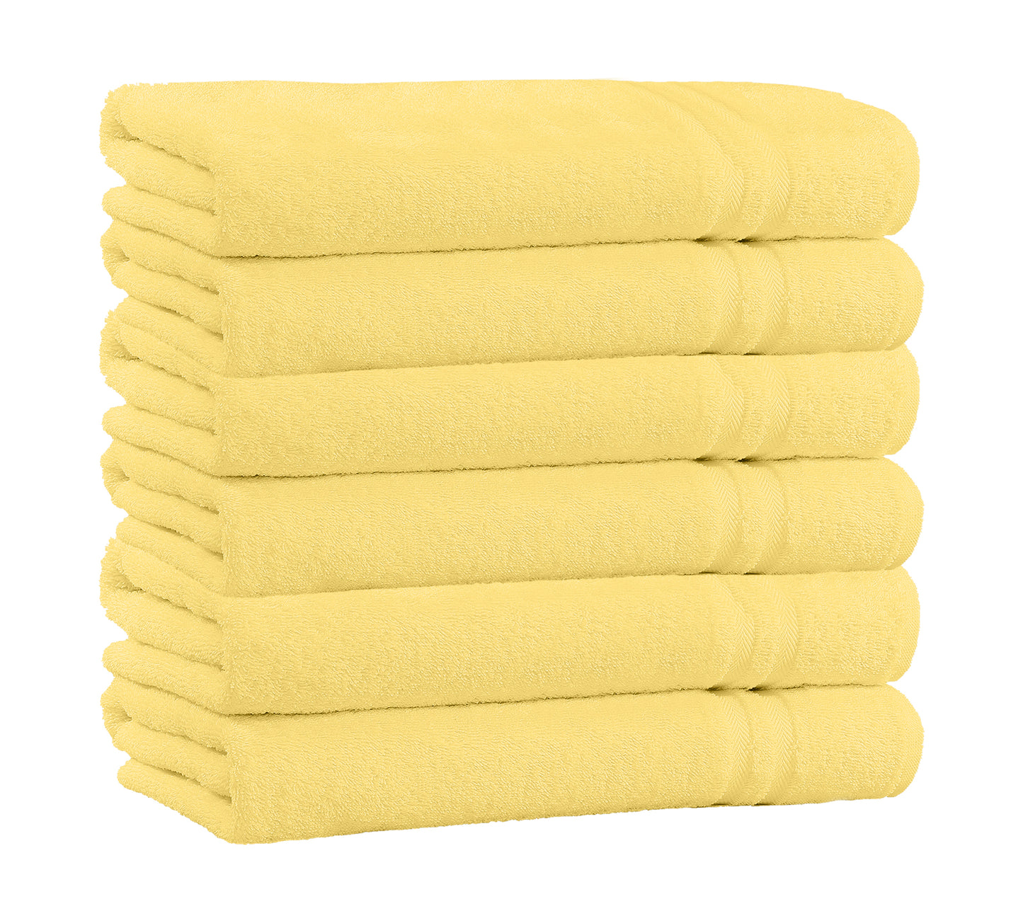 100% Cotton 4-Pack Bath Towel Sets - Extra Plush & Absorbent Bath Towels - 54" L x 27" W