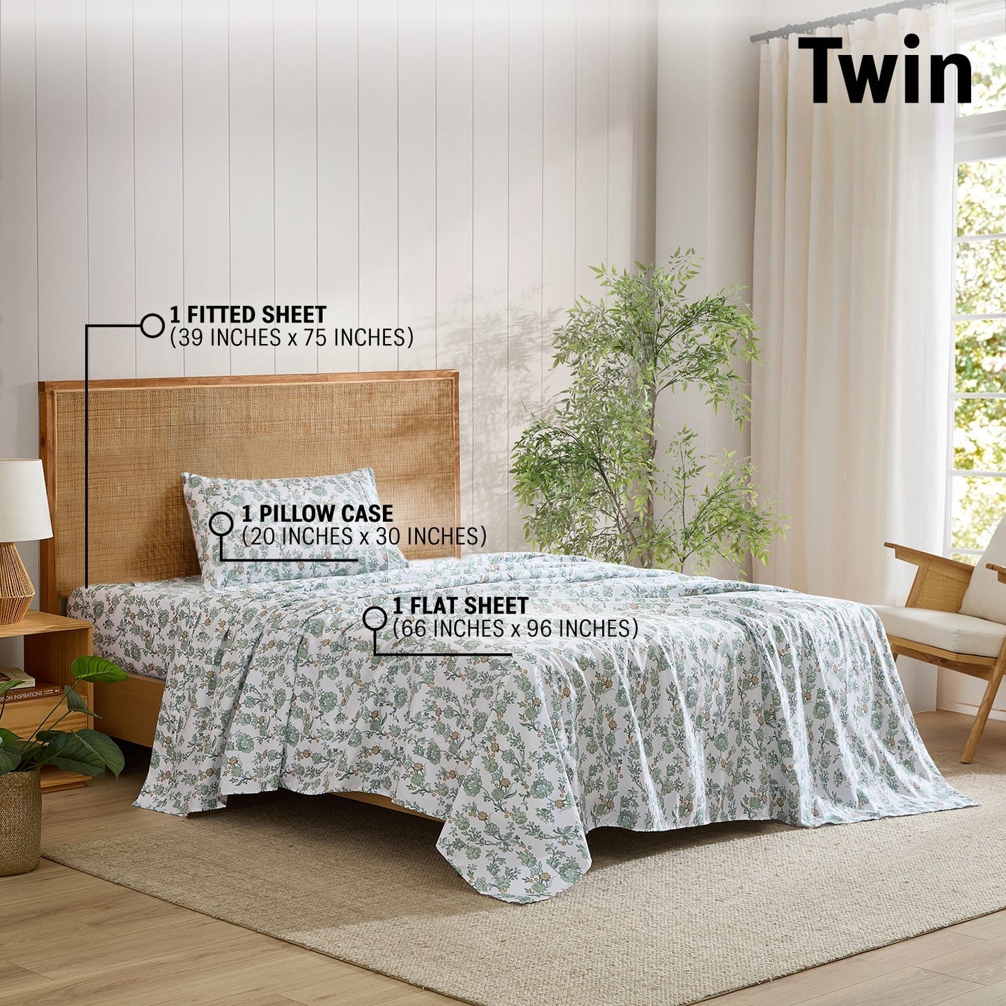 Ditsy Floral Bed Sheets