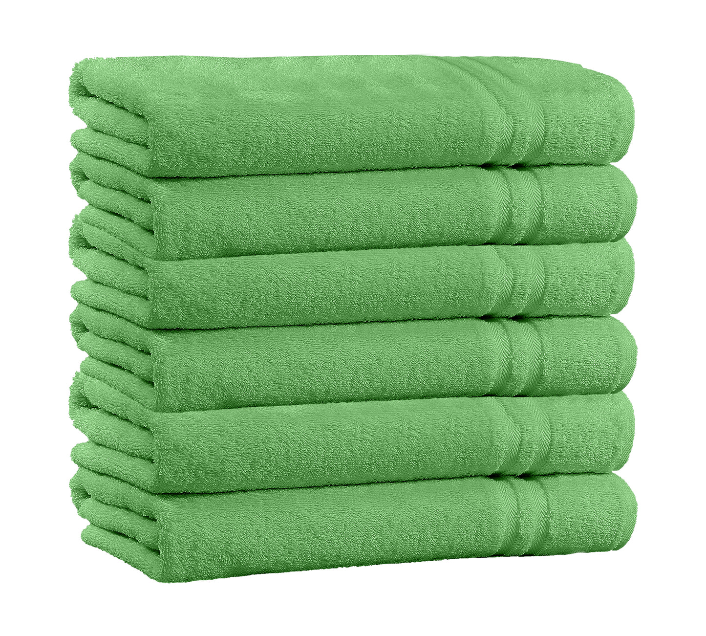 100% Cotton 4-Pack Bath Towel Sets - Extra Plush & Absorbent Bath Towels - 54" L x 27" W