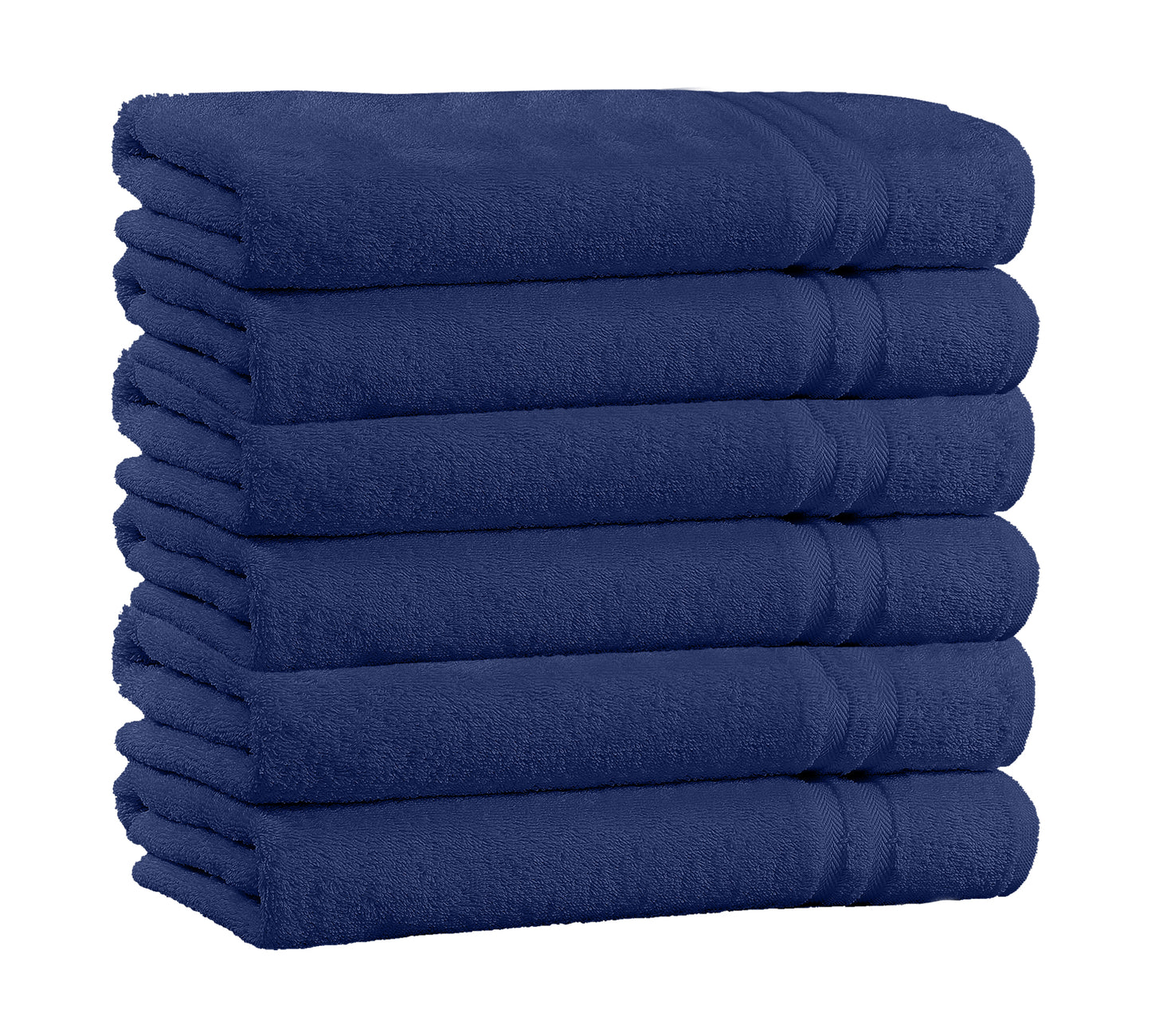 100% Cotton 4-Pack Bath Towel Sets - Extra Plush & Absorbent Bath Towels - 54" L x 27" W