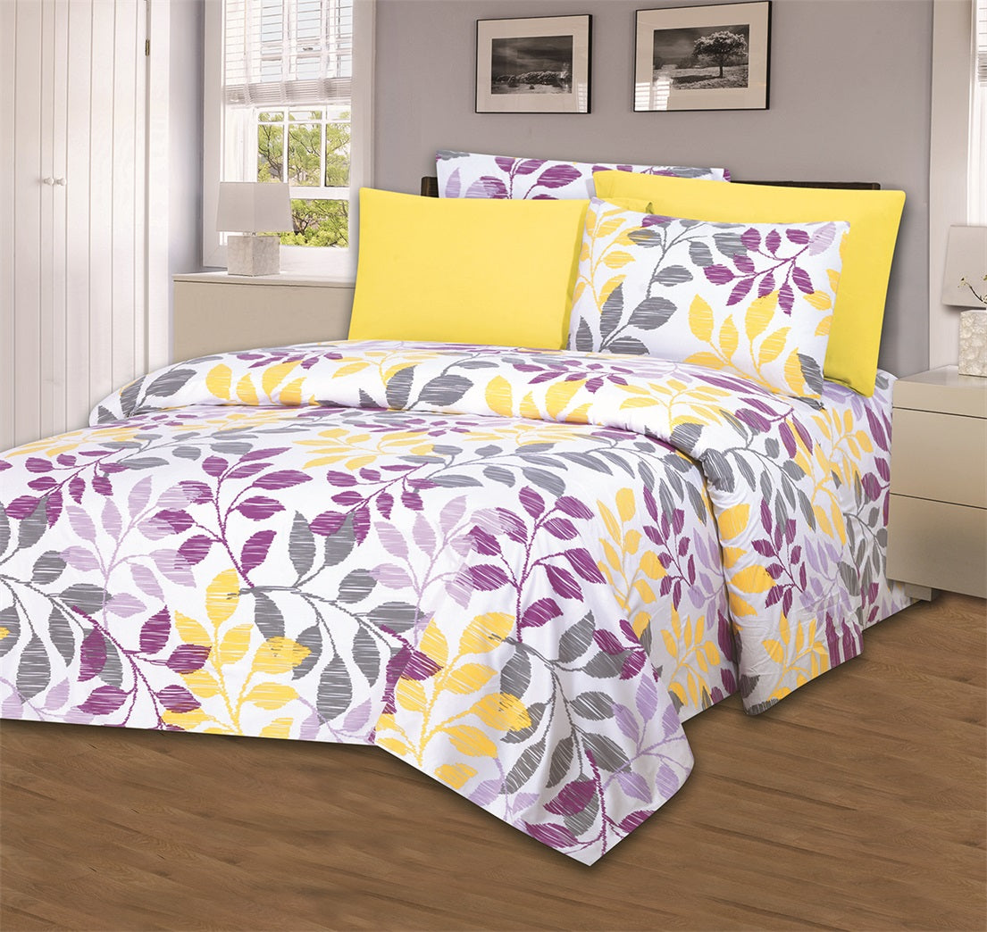Juego de sábanas estampadas Hotel Dreams de la serie 1800 – Sábanas de lujo extrasuaves (4-6 piezas)