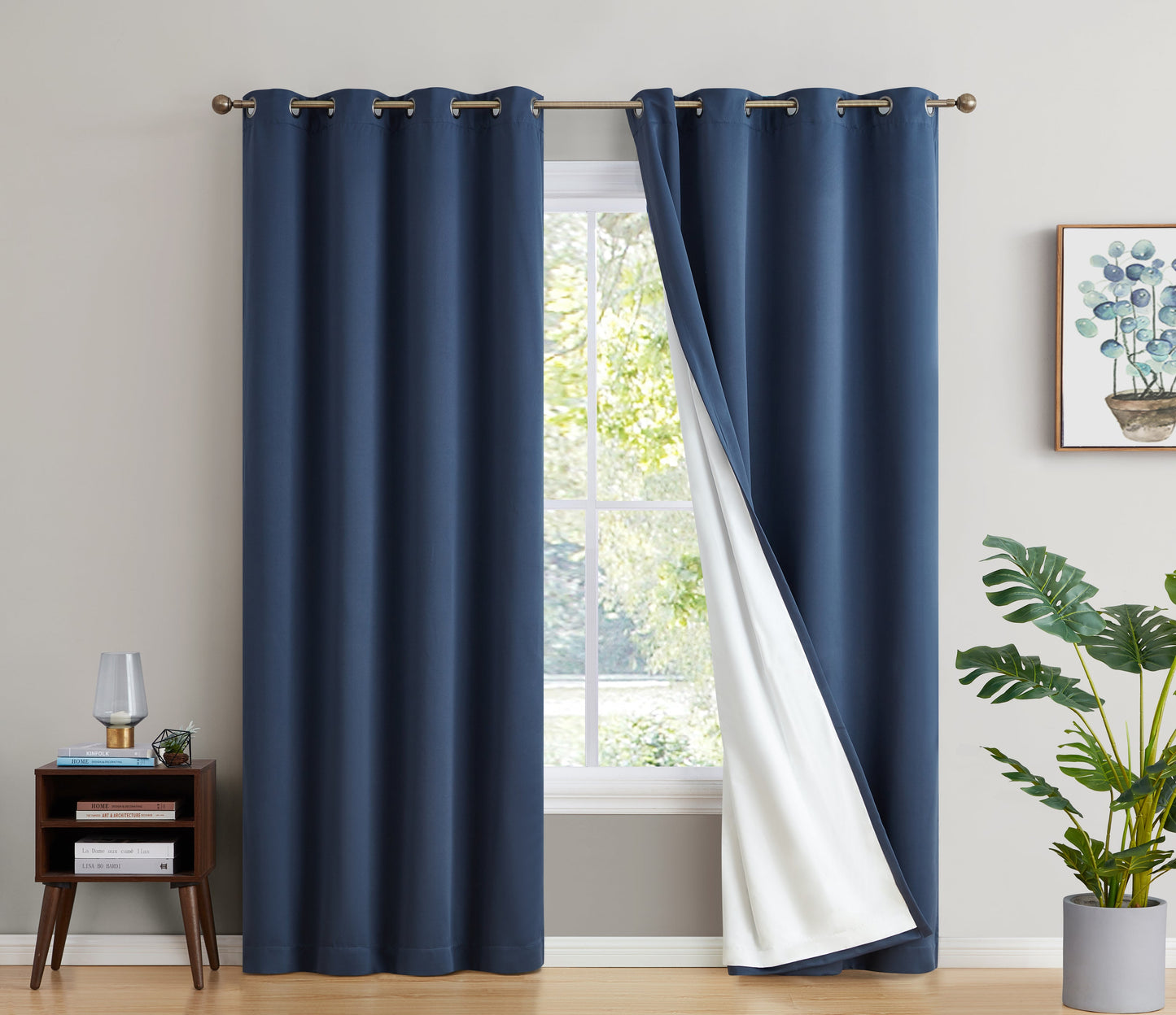 100% Blackout Curtains Dakota Hamilton with Insulight Membrane