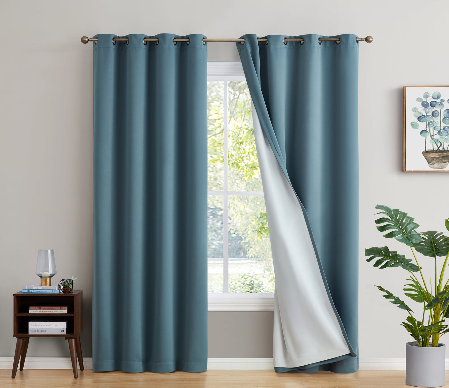 100% Blackout Curtains Dakota Hamilton with Insulight Membrane