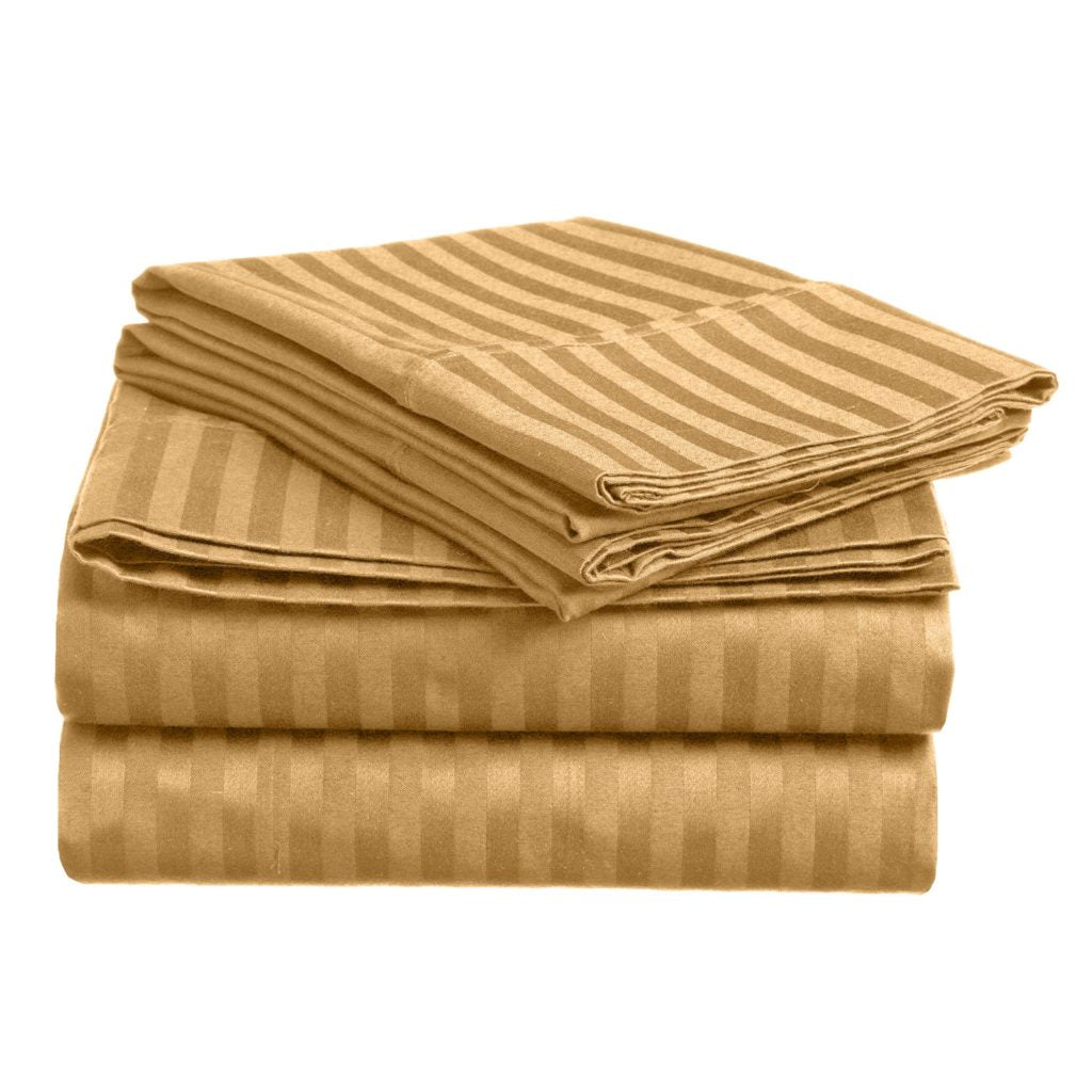 Home Design 1800 Series Luxurious Hotel Stripe Sheet Sets image 8