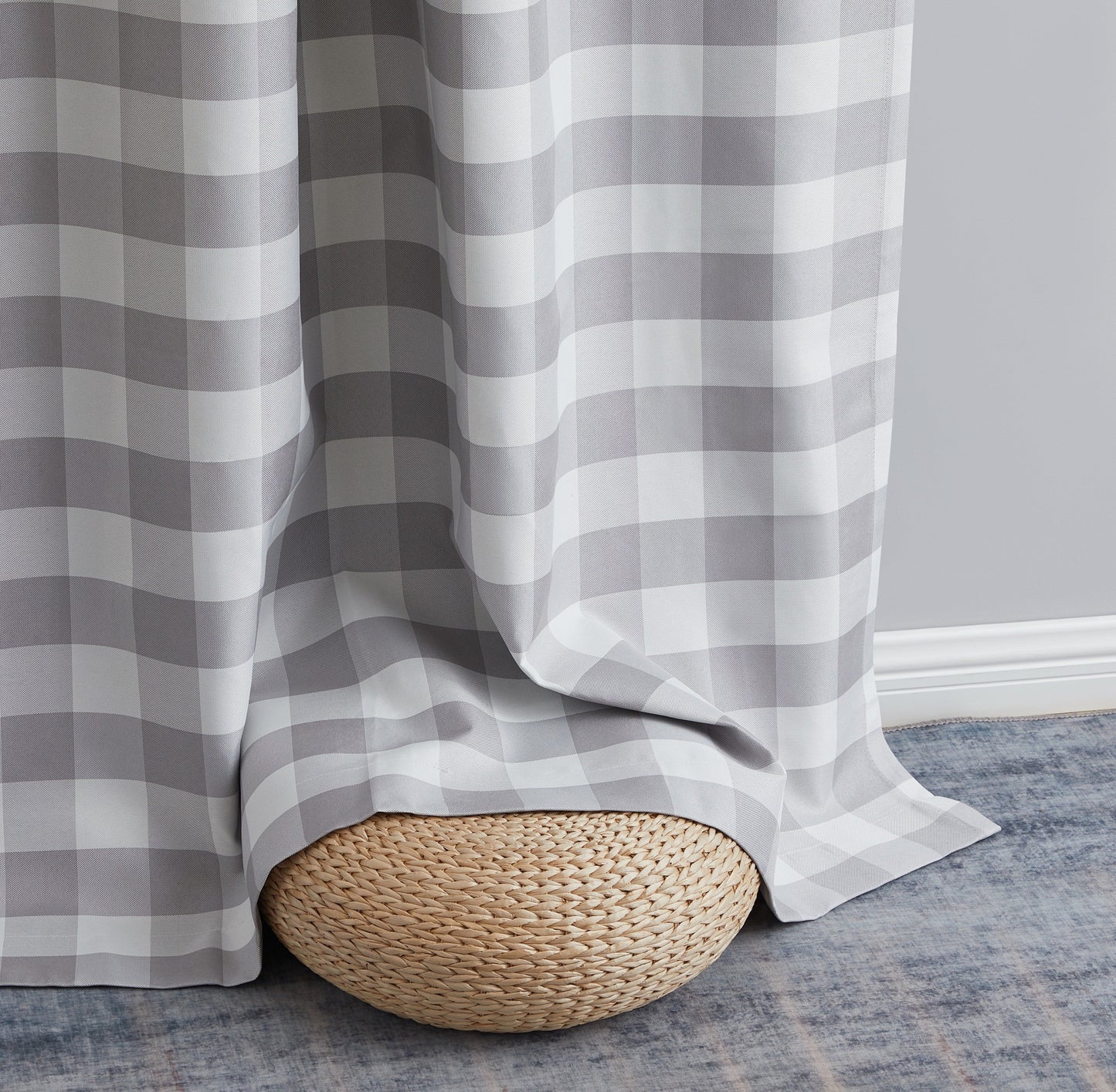 Andersen Buffalo Plaid 100% Blackout Grommet Curtain Panels