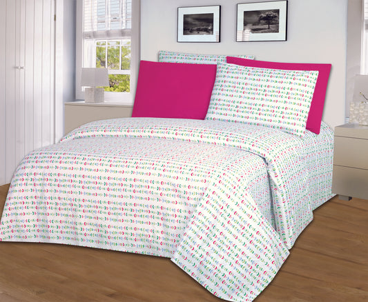 Ava 1800 Extra Soft Luxurious 4-6 Piece Print Sheet Set
