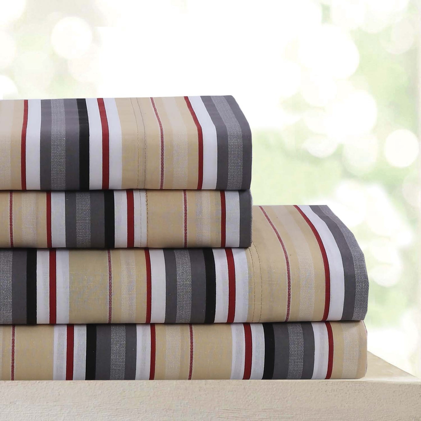 Majestic 600 Thread Count Egyptian Quality Cotton Sheet Set – Breathable Luxury Bedding