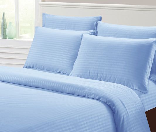 Hotel Collection 1800 Super Soft & Wrinkle Free Luxurious Stripe (4-6) Piece Sheet Set