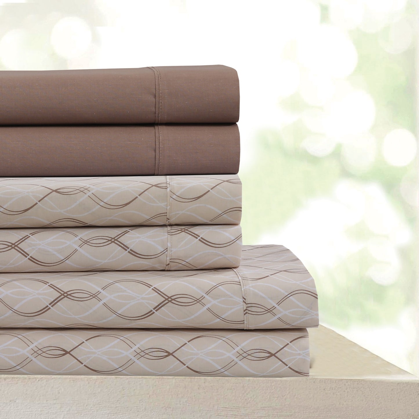Juego de sábanas Beverly Hills de 600 hilos – Ropa de cama de lujo sedosa y transpirable con funda de almohada ADICIONAL (4/6 piezas)