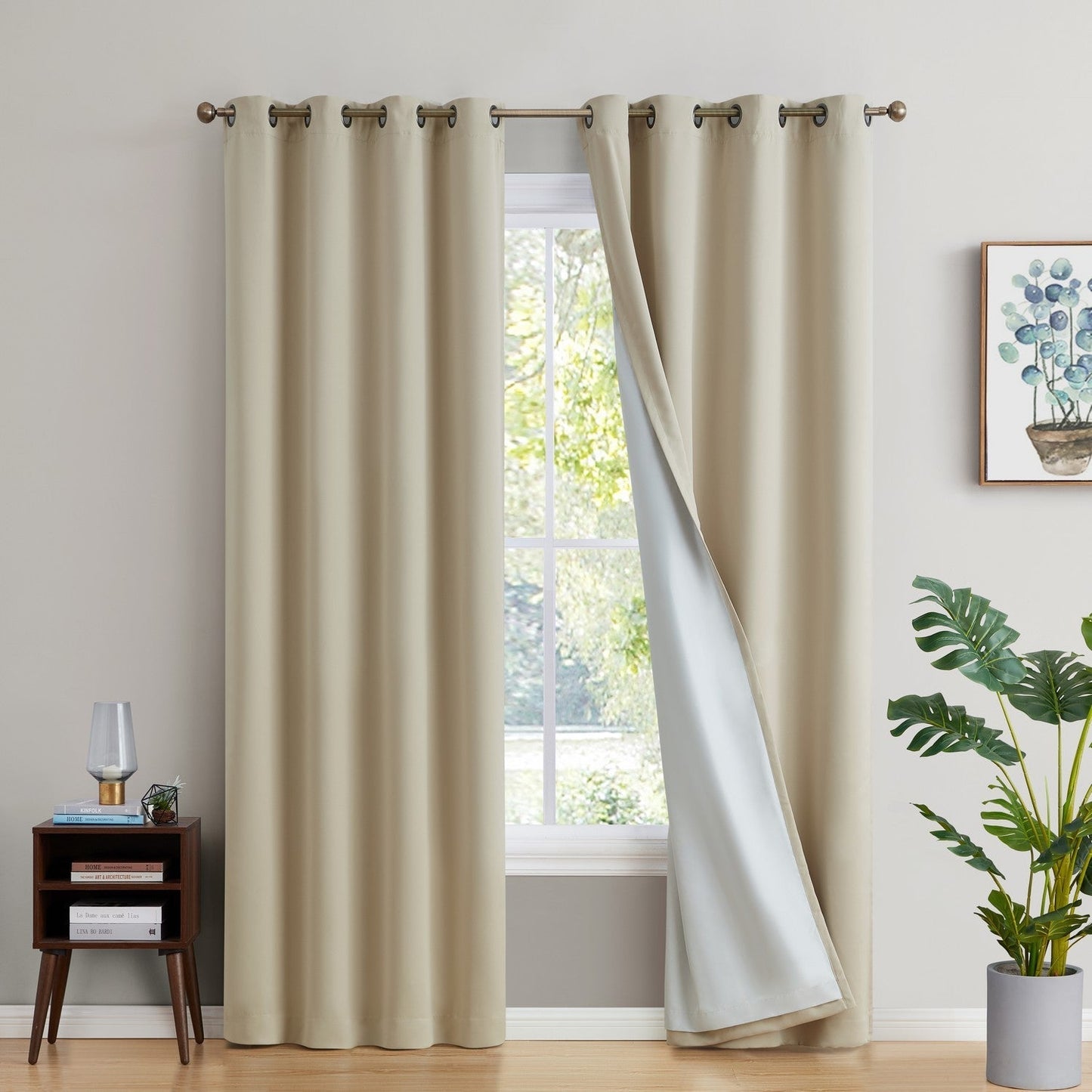 100% Blackout Curtains Dakota Hamilton with Insulight Membrane