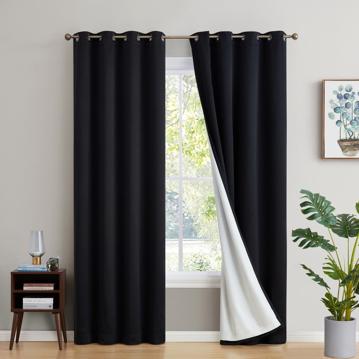 100% Blackout Curtains Dakota Hamilton with Insulight Membrane