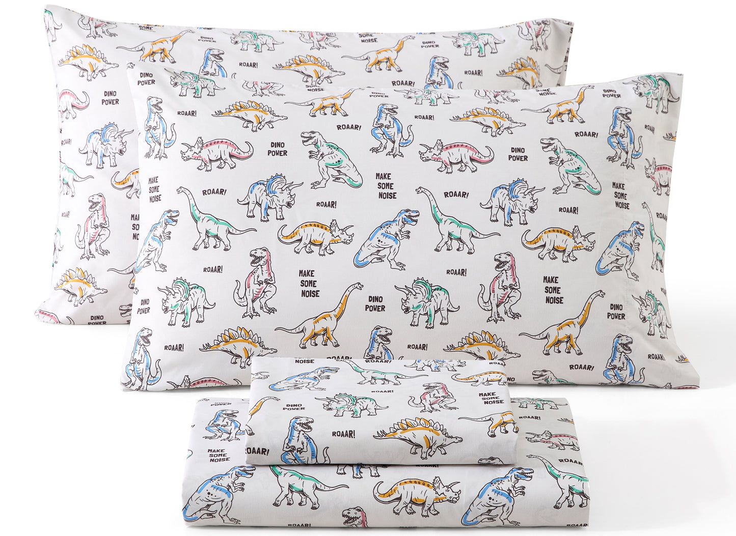 Dinosaur Kids Boys Bed Sheets