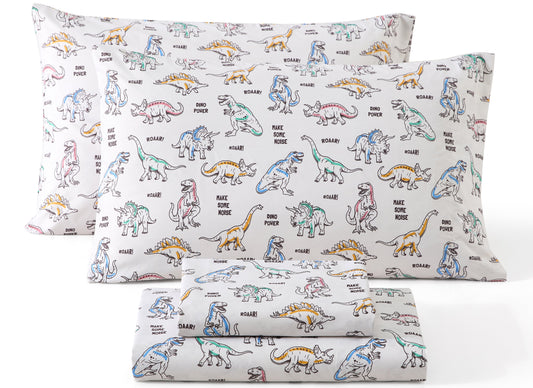 Dinosaur Kids Boys Bed Sheets