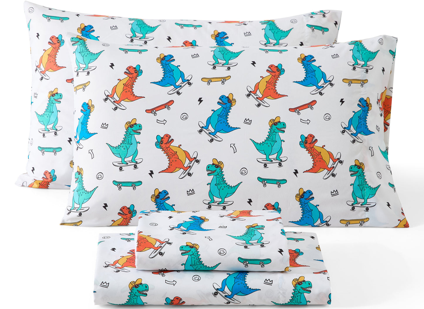 Dinosaur Kids Boys Bed Sheets
