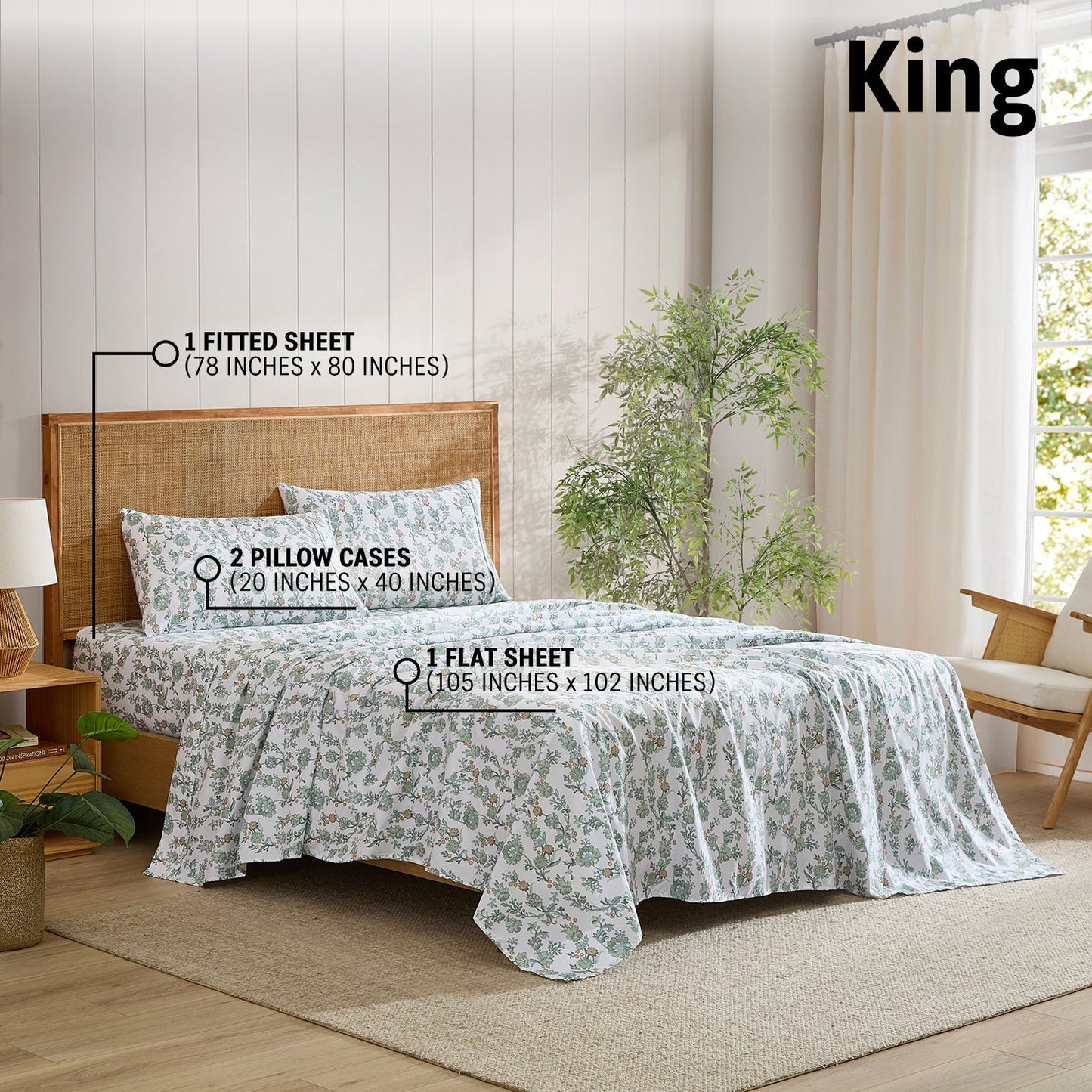 Ditsy Floral Bed Sheets