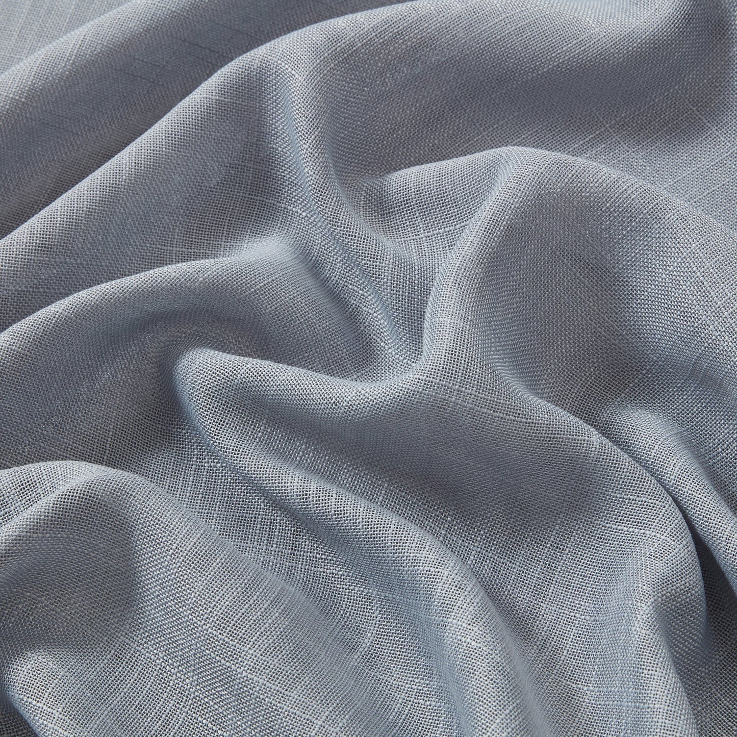 Abbey Faux Linen Grommet Cafe Tiers