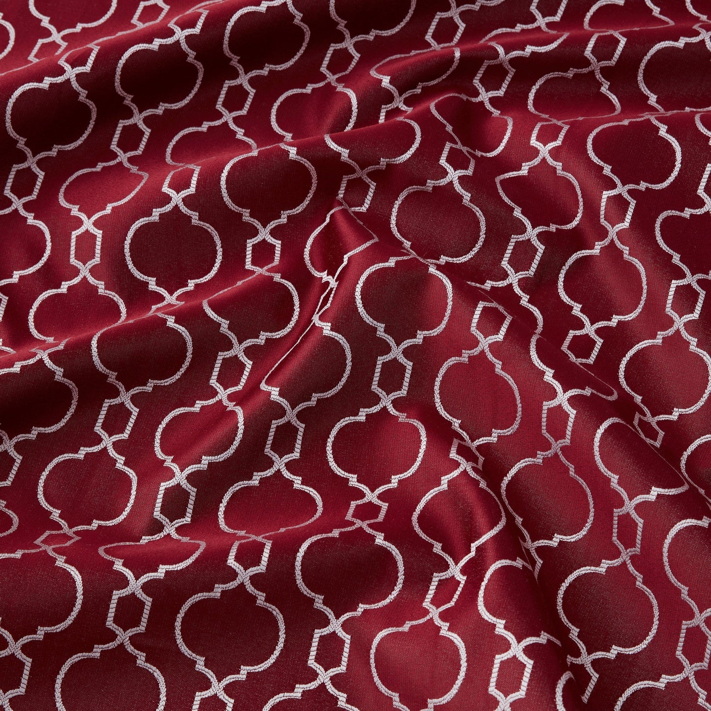 Franklin Moroccan Trellis 100% Blackout Back Tab Curtain Panels