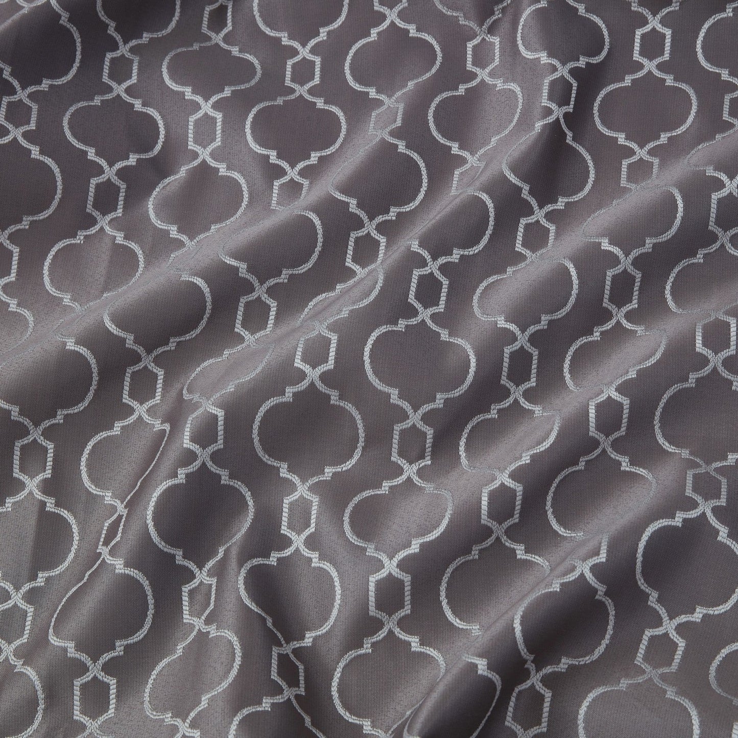 Franklin Moroccan Trellis 100% Blackout Back Tab Curtain Panels