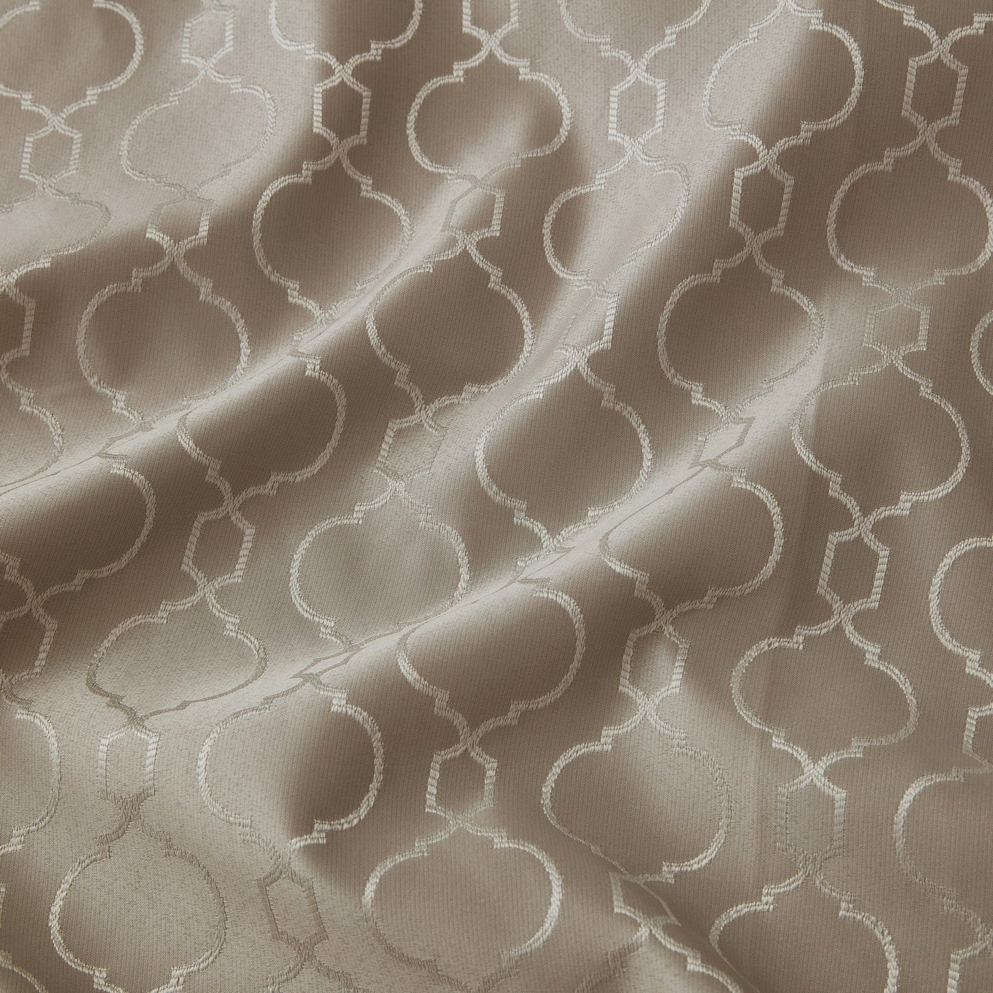 Franklin Moroccan Trellis 100% Blackout Back Tab Curtain Panels