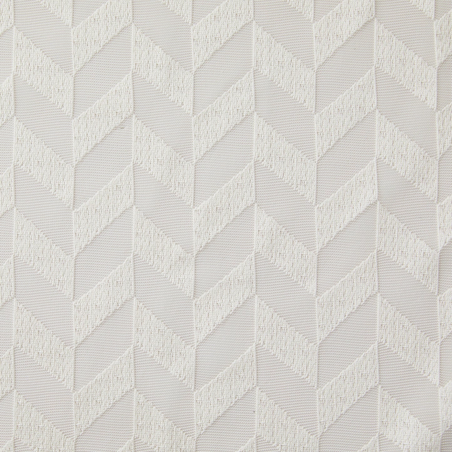 Herringbone Lace Sheer Rod Pocket Cafe Tiers
