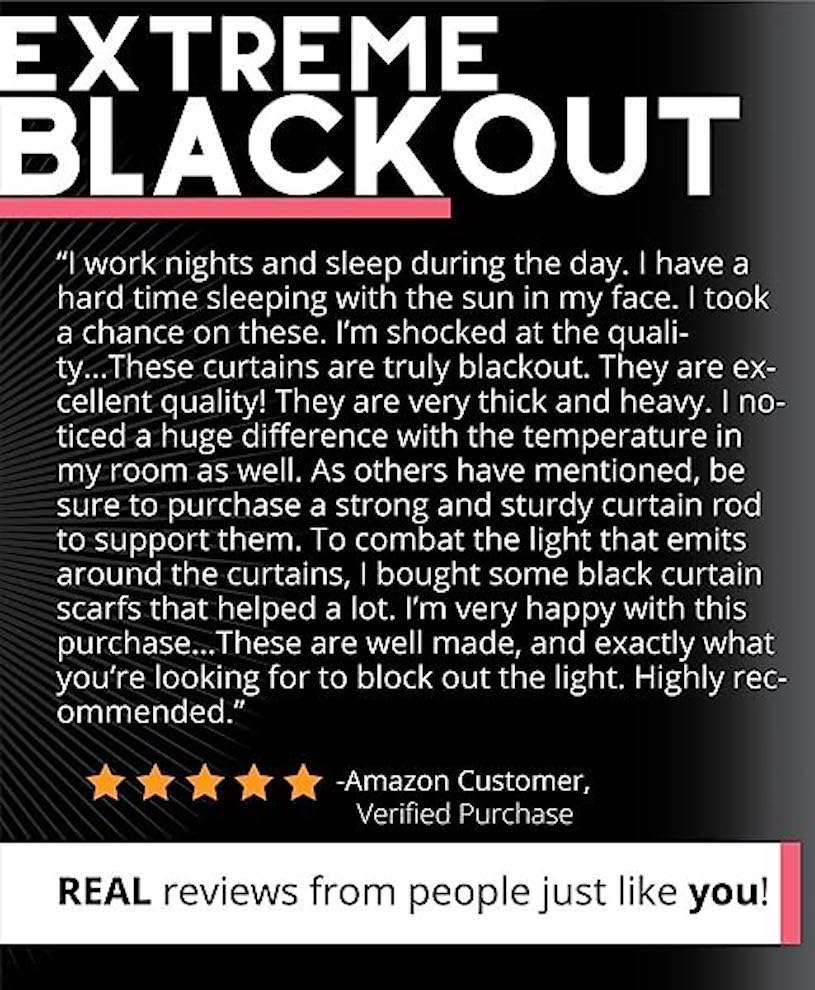 100% Blackout Curtains Dakota Hamilton with Insulight Membrane