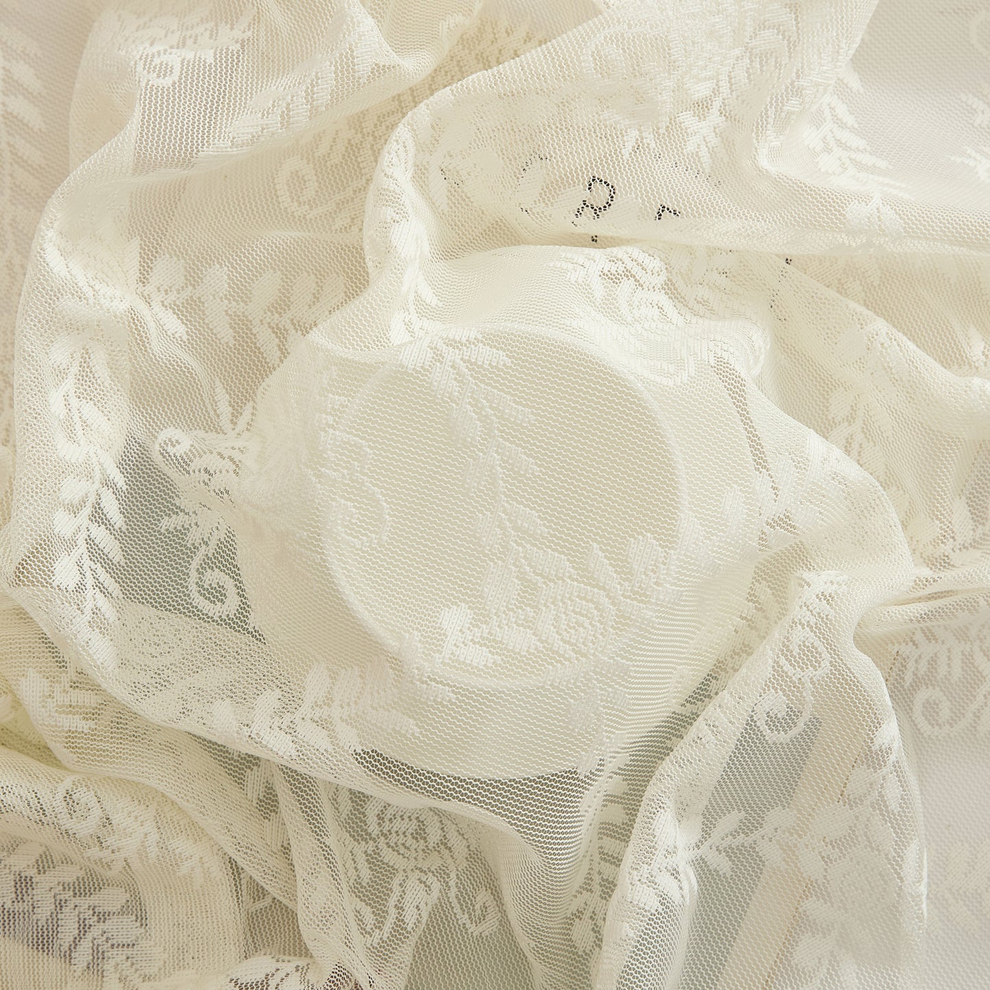 Isabella Floral Sheer Rod Pocket Valance