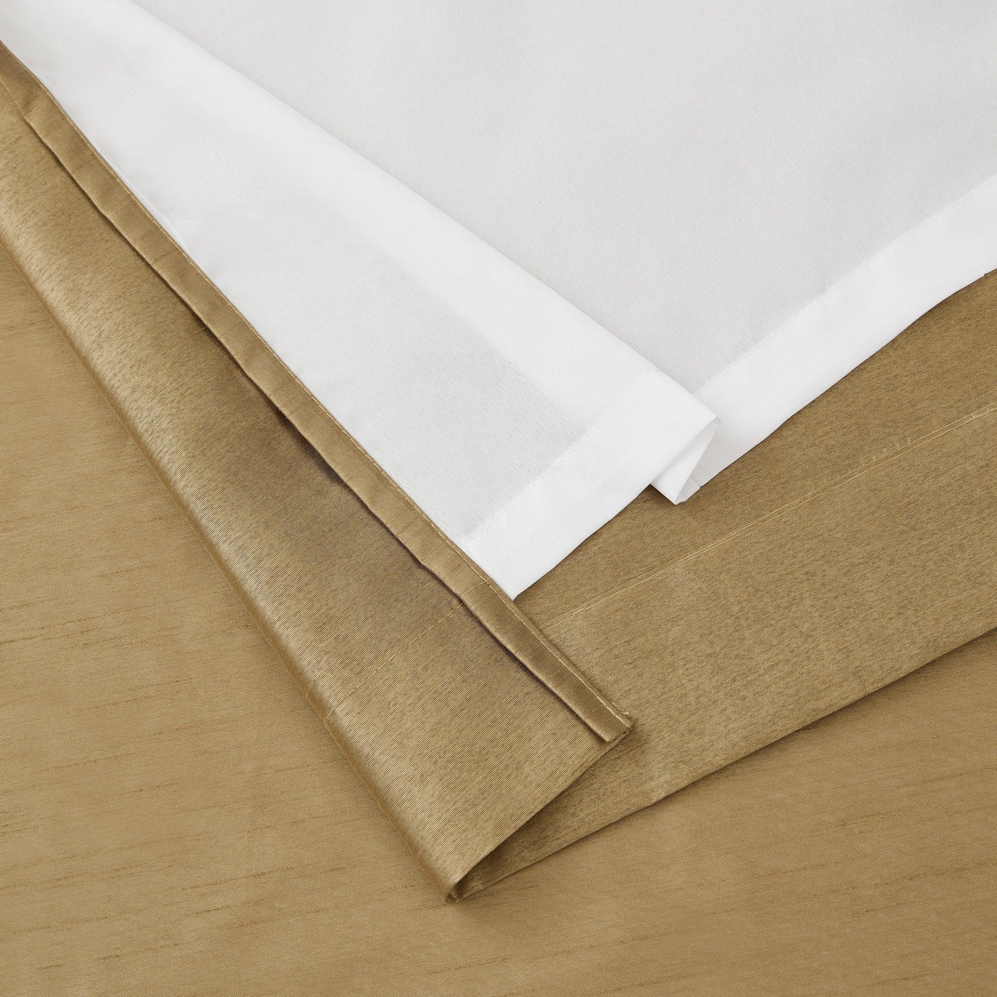 Jefferson Faux Silk Grommet Curtain Panels
