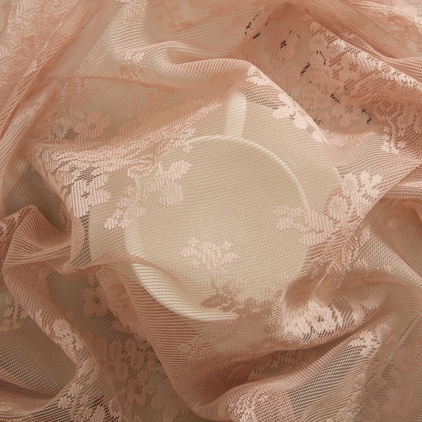 Jolene Floral Sheer Rod Pocket Lace Tiers