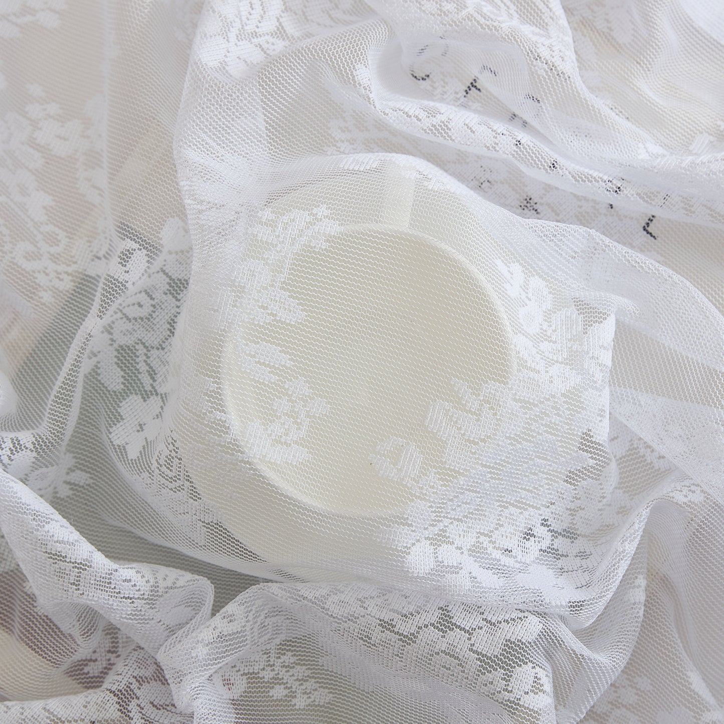 Jolene Floral Sheer Rod Pocket Valance