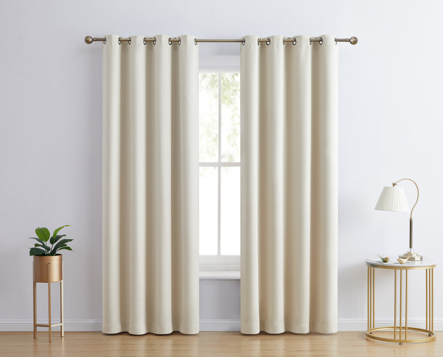 Laurance 100% Blackout Grommet Curtain Panels