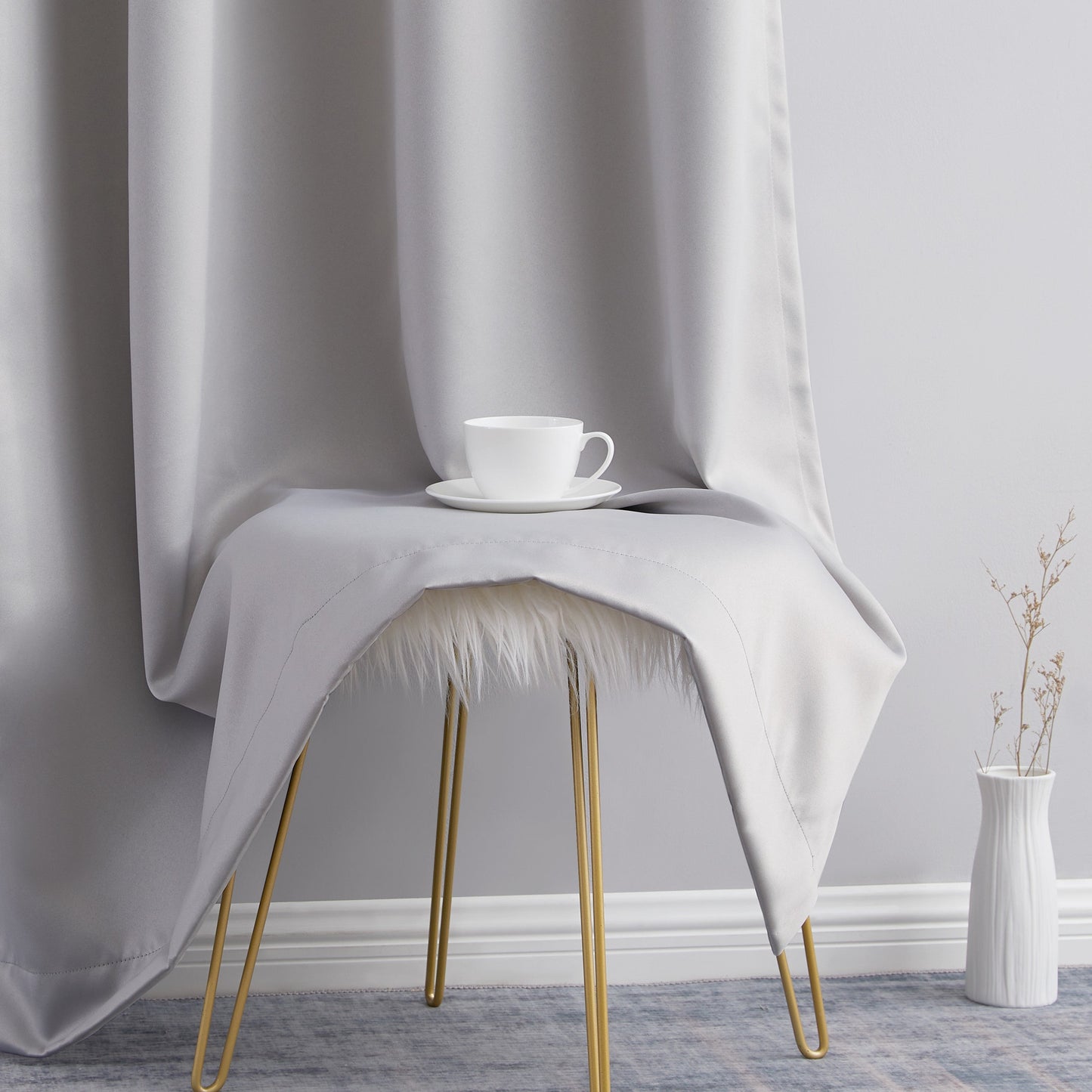 Laurance 100% Blackout Grommet Curtain Panels