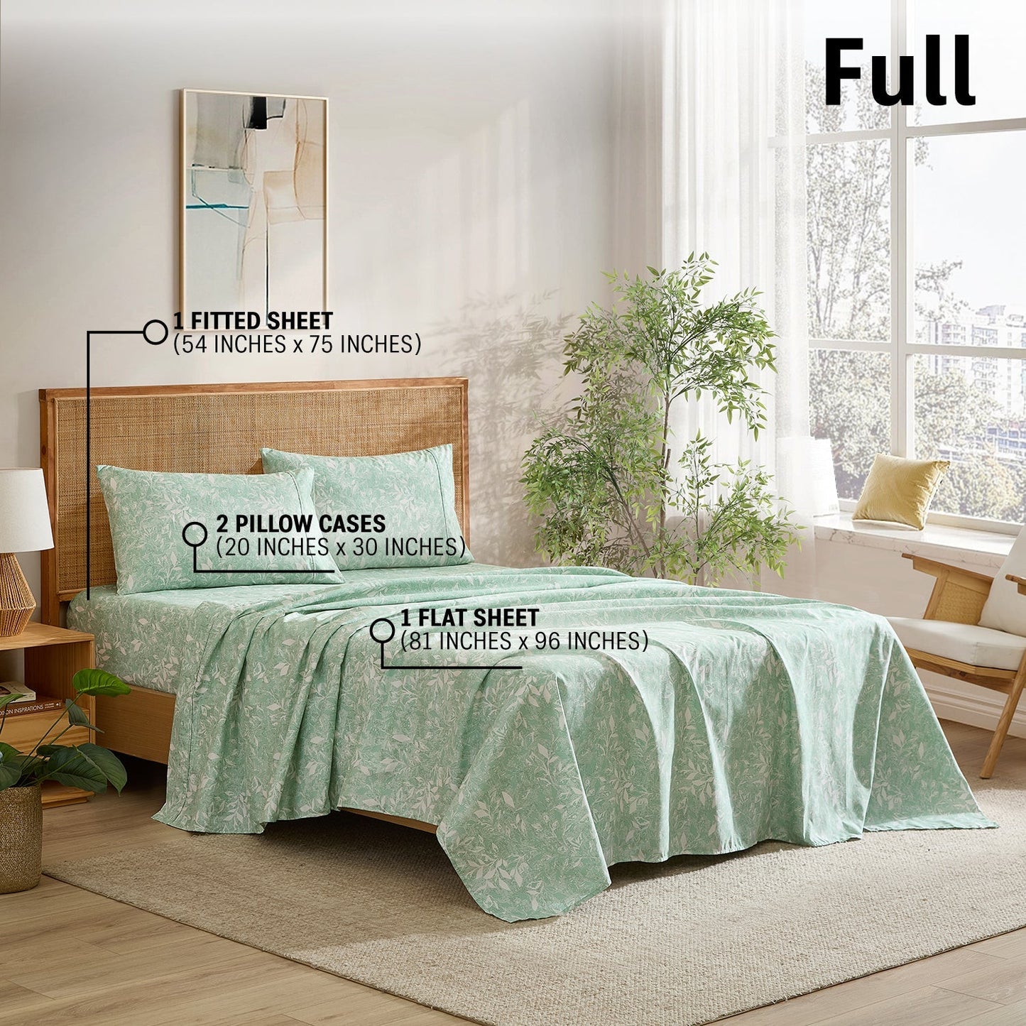 Leaves Floral Bed Sheets
