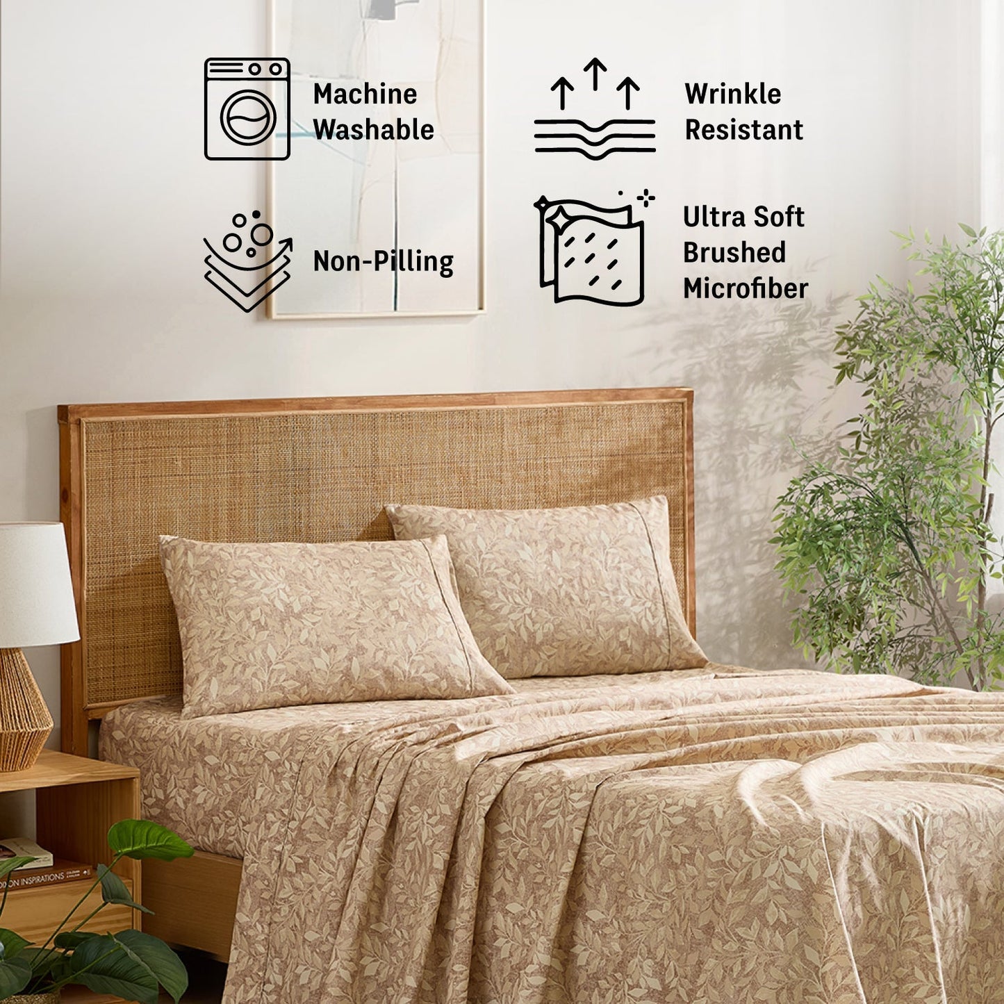 Leaves Floral Bed Sheets