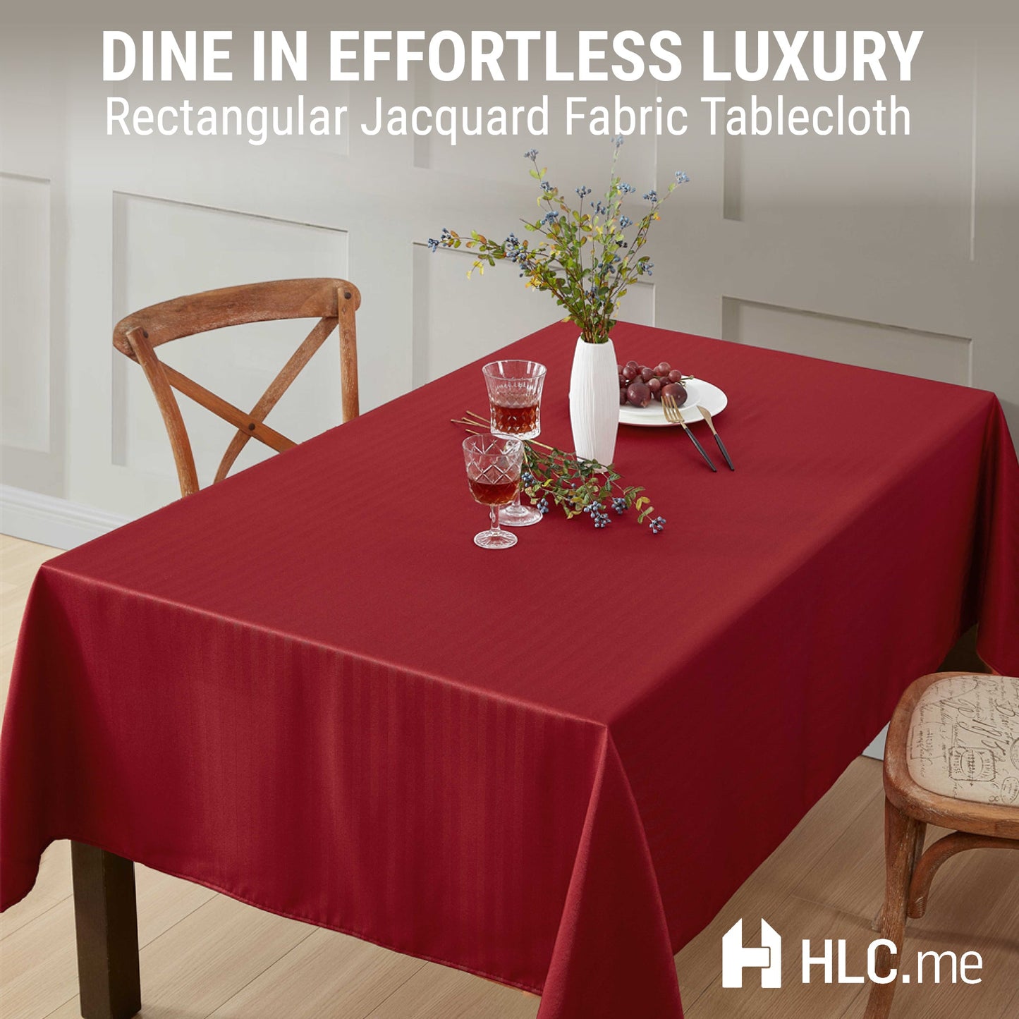 Lincoln Striped Tablecloth