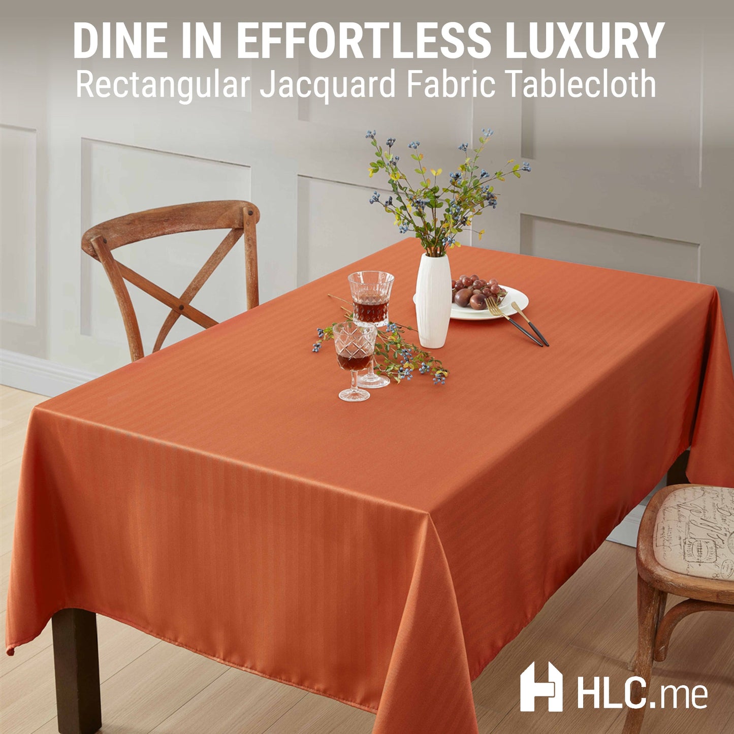Lincoln Striped Tablecloth