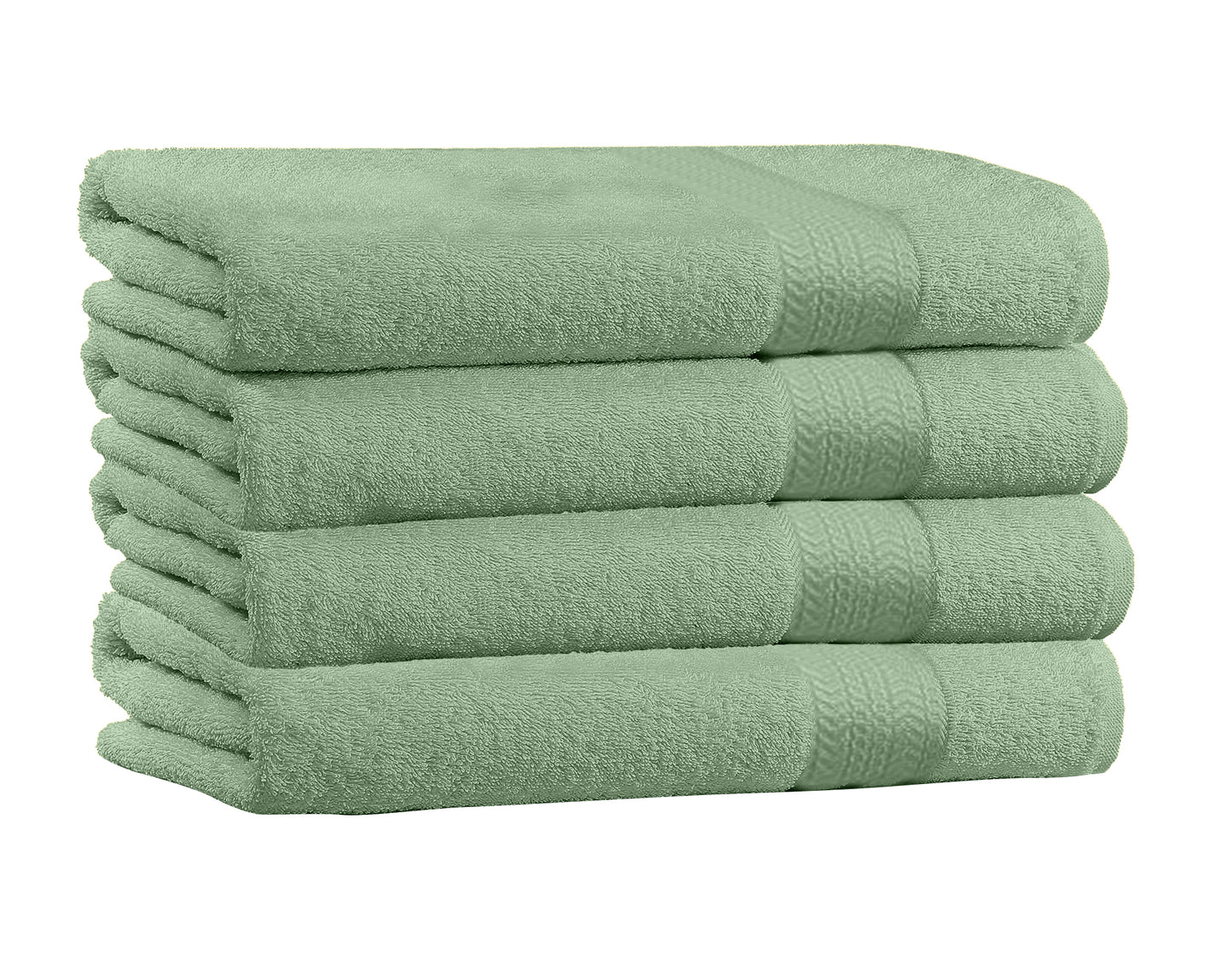 4-Pack Cotton Bath Towels – Extra Plush Soft Absorbent Towels (27x54)