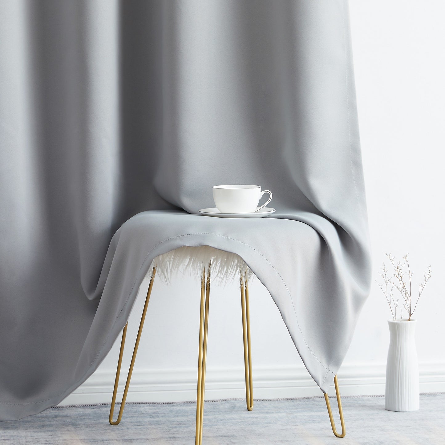 Oxford Room Darkening Grommet Curtain Panels