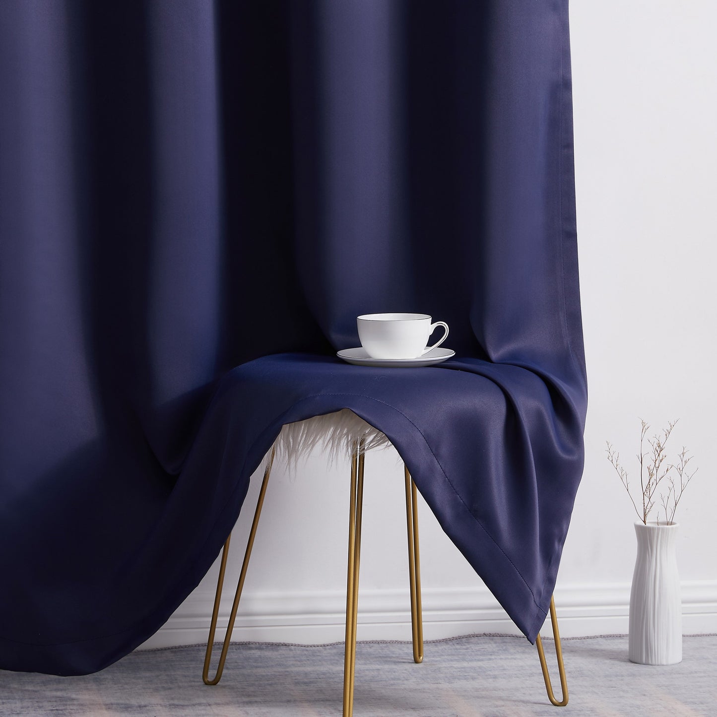 Oxford Room Darkening Grommet Curtain Panels