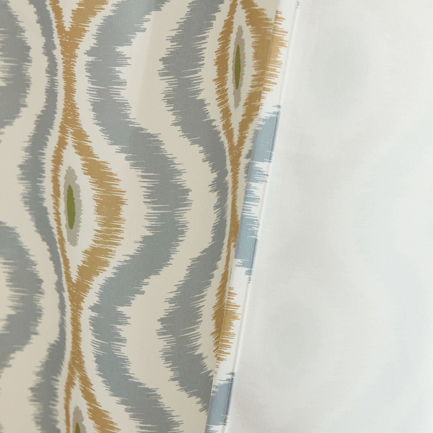 Tanner Ogee Boho Geometric Damask Grommet Room Darkening Window Curtains - Pair