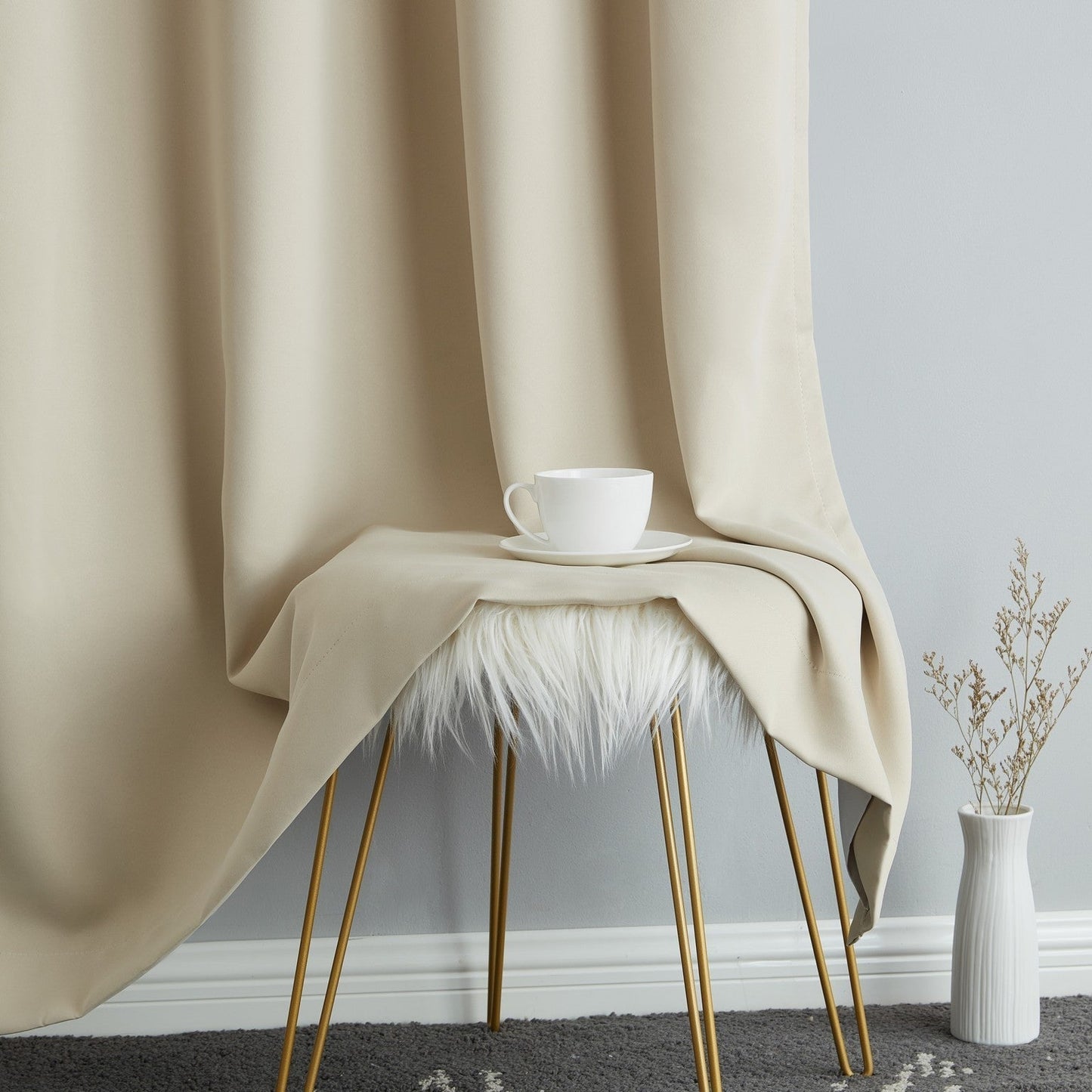100% Blackout Curtains Dakota Hamilton with Insulight Membrane
