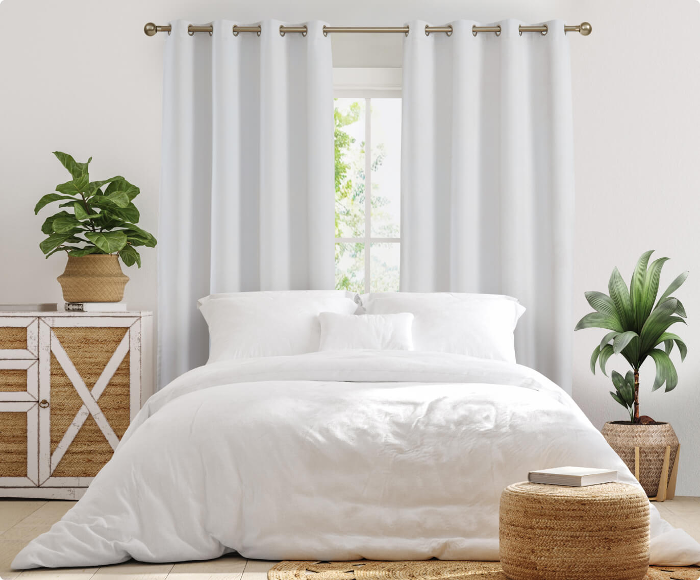 Laurance 100% Blackout Grommet Curtain Panels